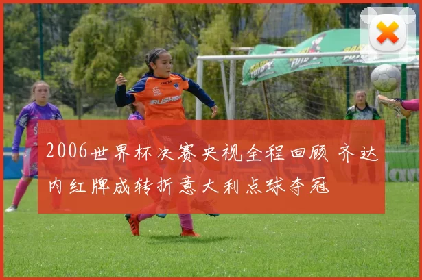 2006世界杯决赛央视全程回顾 齐达内红牌成转折意大利点球夺冠