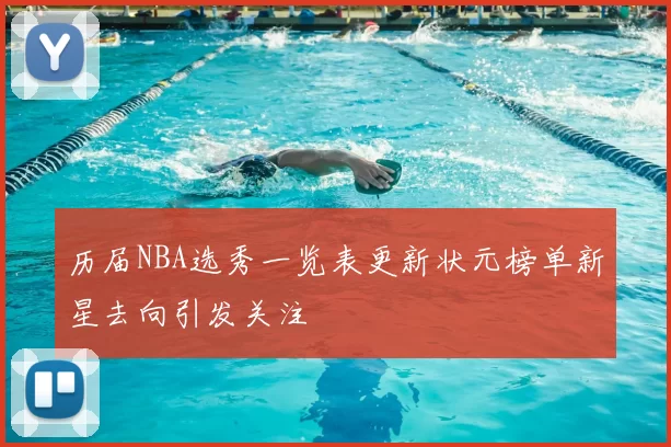 历届NBA选秀一览表更新状元榜单新星去向引发关注